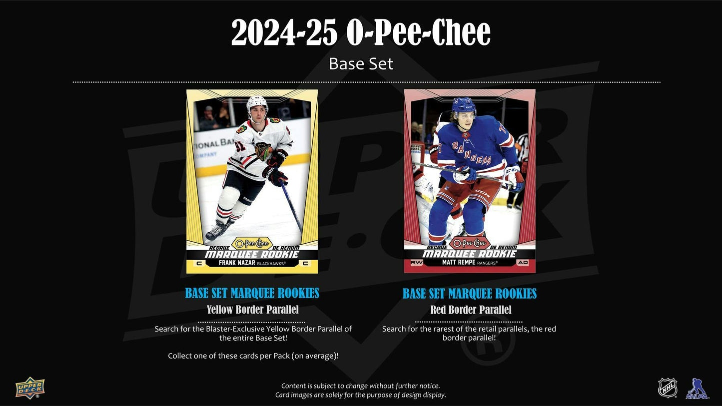 2024-25 Upper Deck O-Pee-Chee Hockey 9-Pack Blaster Box (3/5)