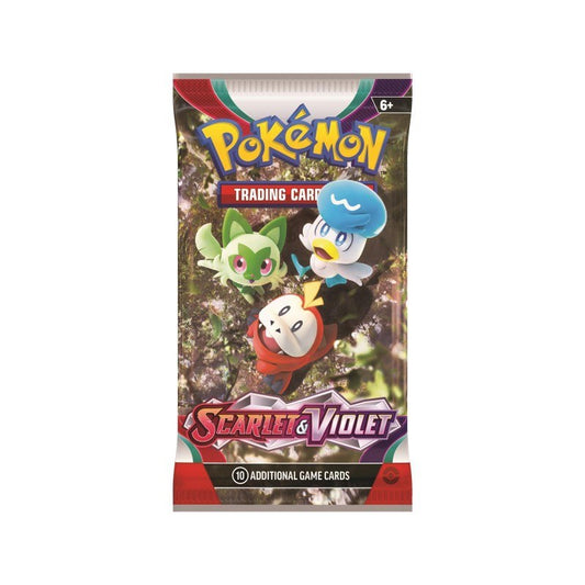 Pokémon TCG: Scarlet & Violet Trading Cards Booster Pack