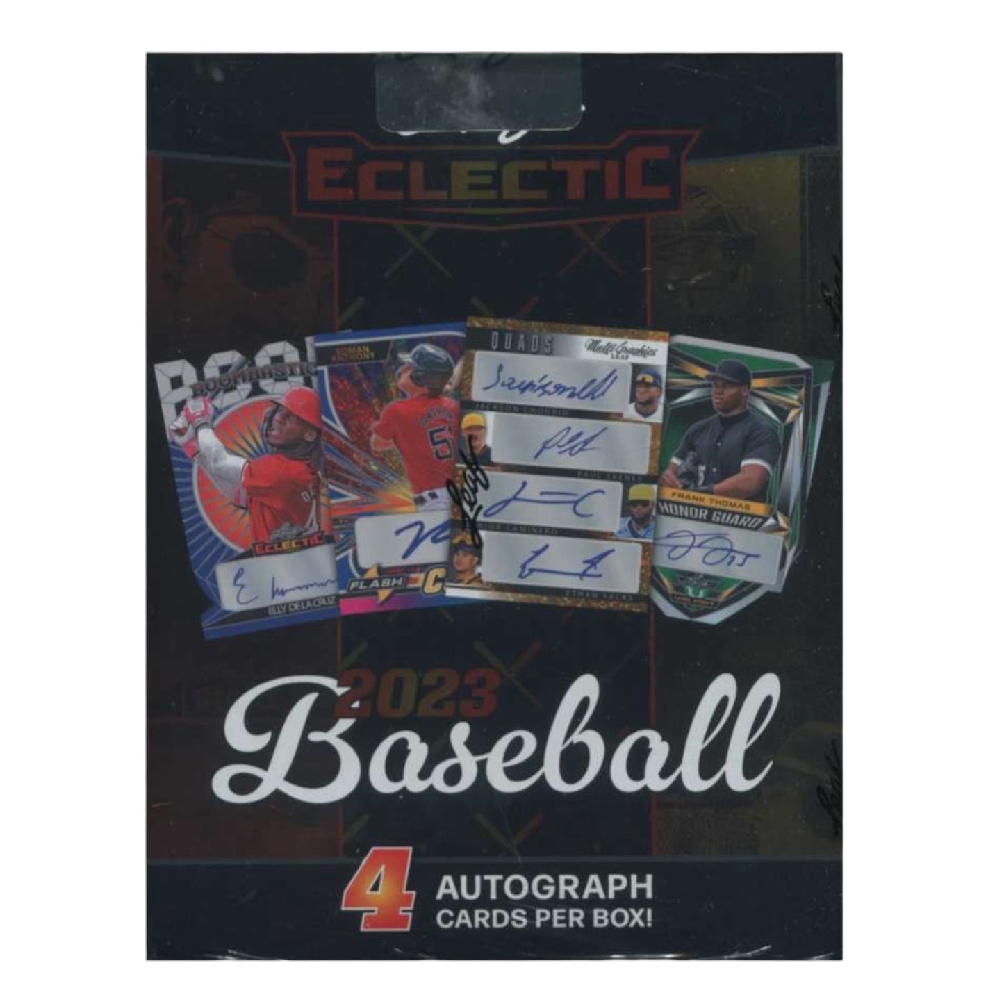 2023 Leaf Eclectic Baseball Hobby Box (4 Autos)