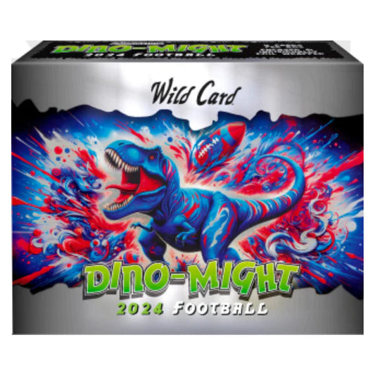 2024 Wild Card Alumination Dino-Might Football Hobby Box