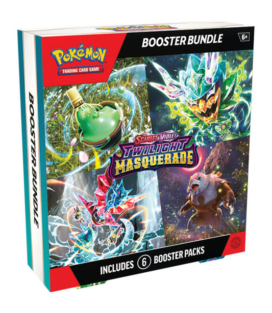 Pokémon TCG: Scarlet & Violet - Twilight Masquerade 6-Pack Booster Bundle