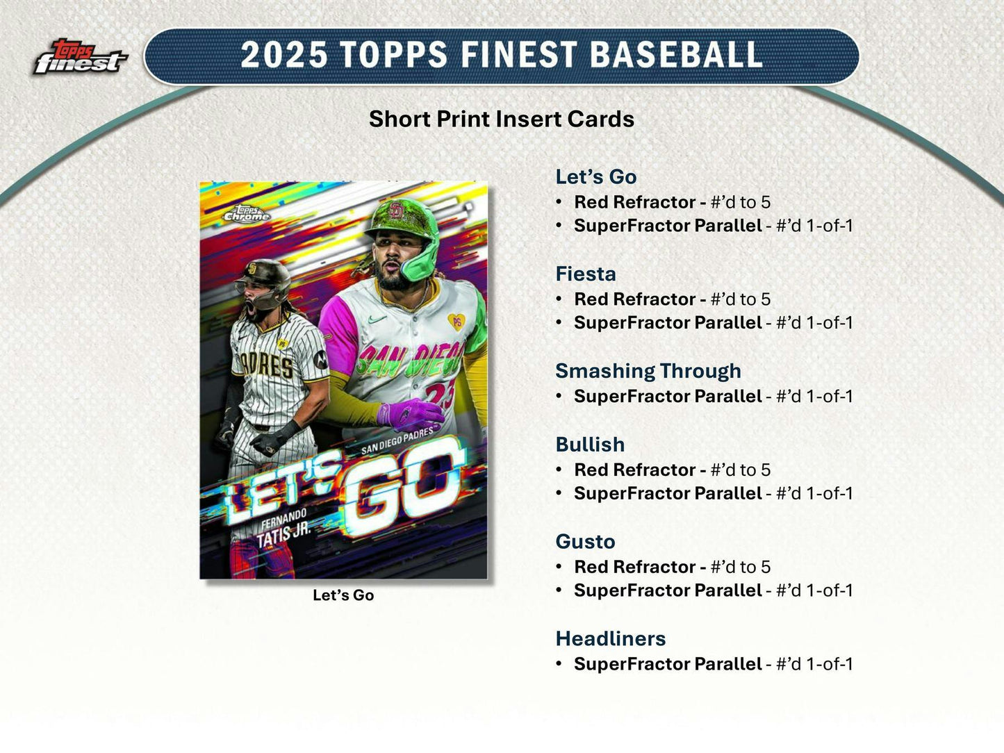 2025 Topps Finest Baseball Hobby Box