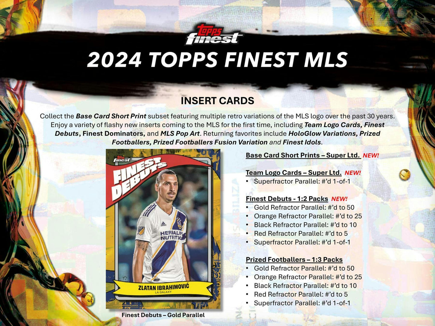 2024 Topps Finest MLS Soccer Hobby Breaker Box (Presell 4/3)