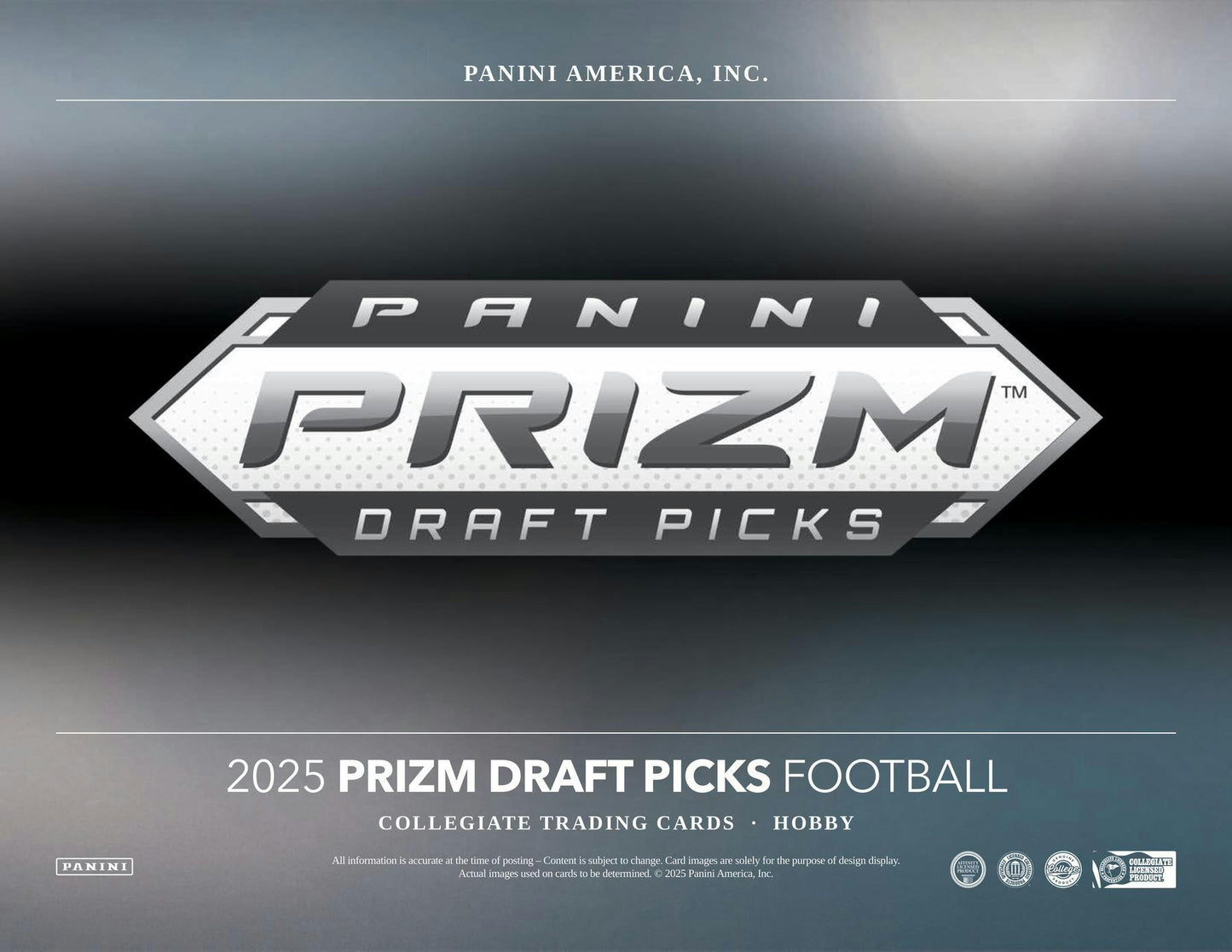 2025 Panini Prizm Draft Picks Football Hobby Box (Presell 9/24)