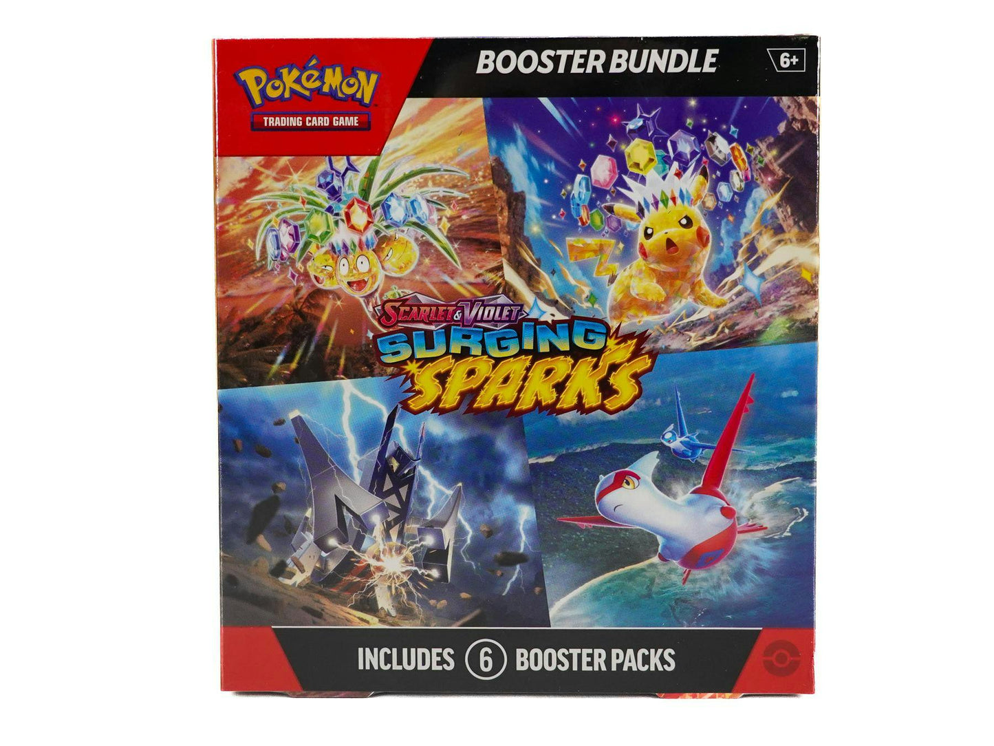 Pokémon TCG: Scarlet & Violet Surging Sparks Booster Bundle (6 Packs)