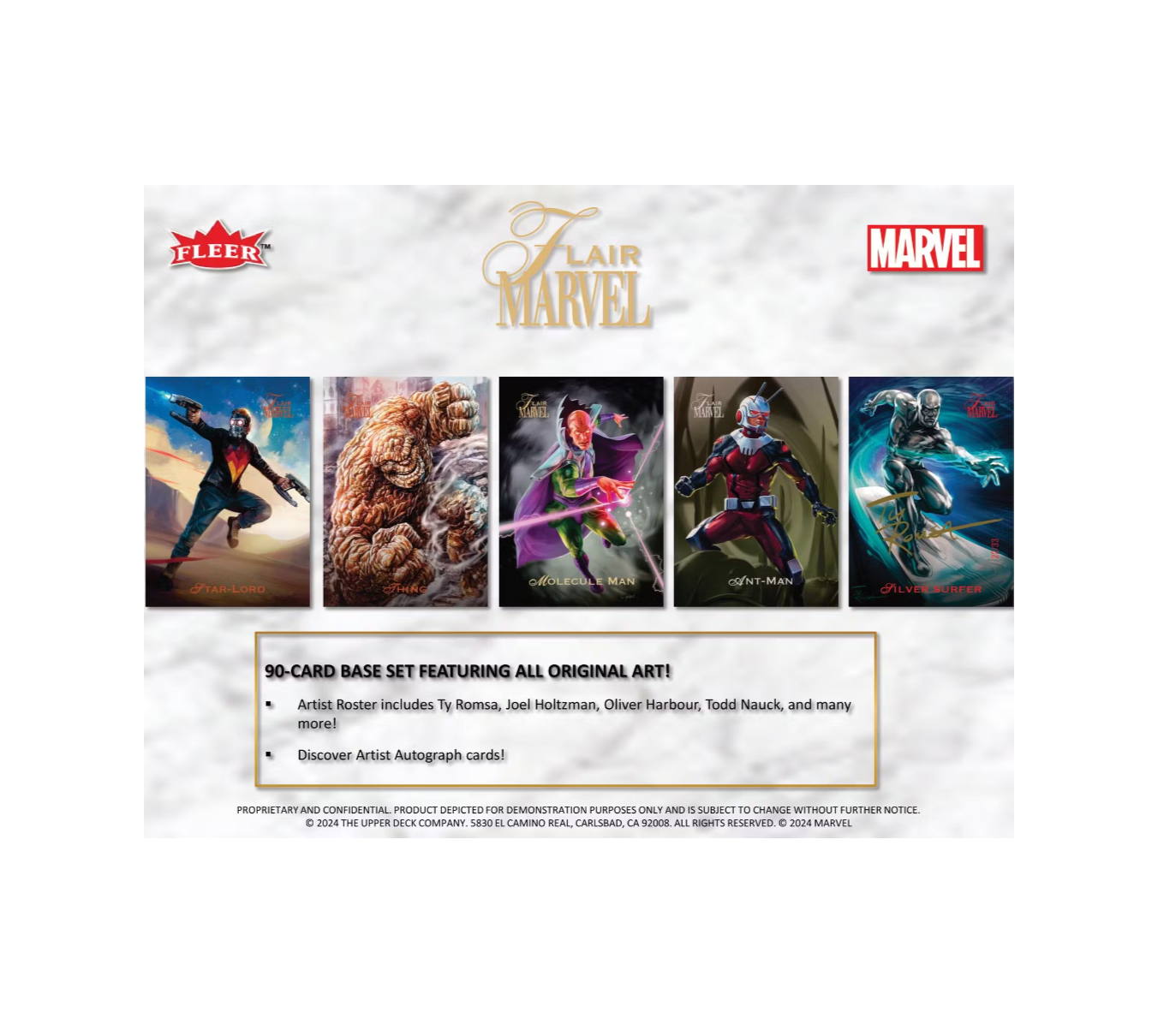 2024 Upper Deck Marvel Flair Hobby Box (6/5/24)