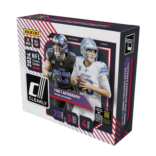 2024 Panini Donruss Clearly Football Hobby Box (5/16)