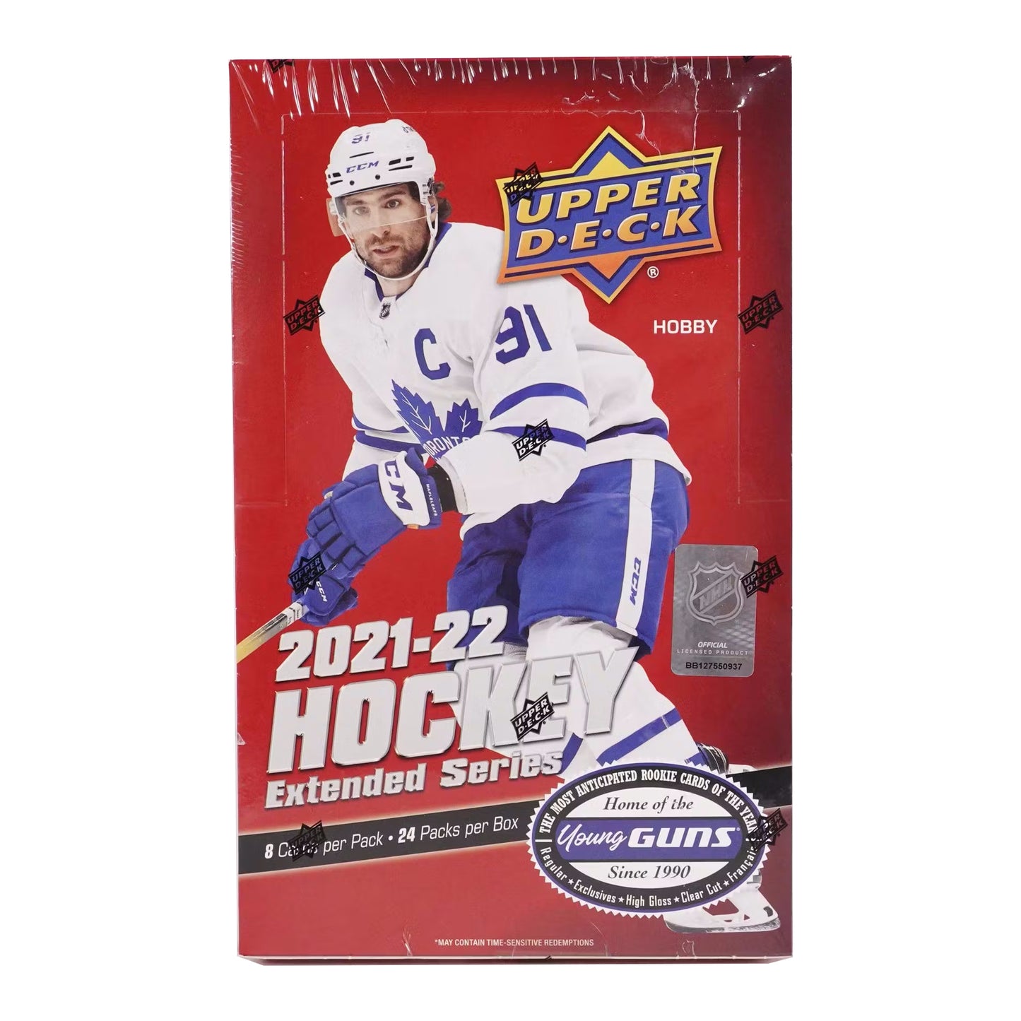 2021-22 Upper Deck Extended Series Hockey Hobby Box