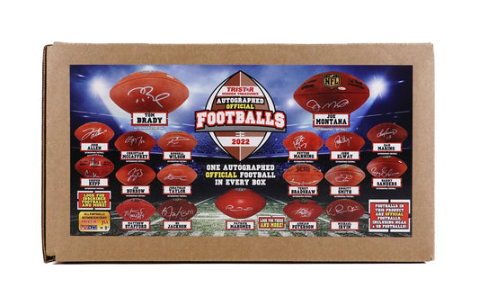 2022 TriStar Hidden Treasures Autographed Official Football (Sealed Box)