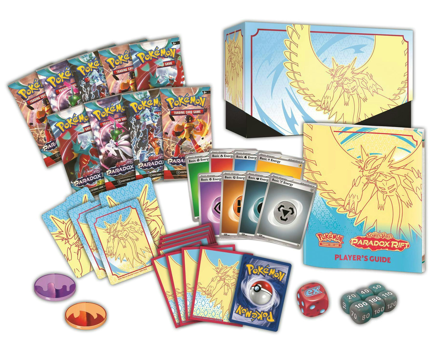 Caja de entrenador de élite Pokémon Paradox Rift