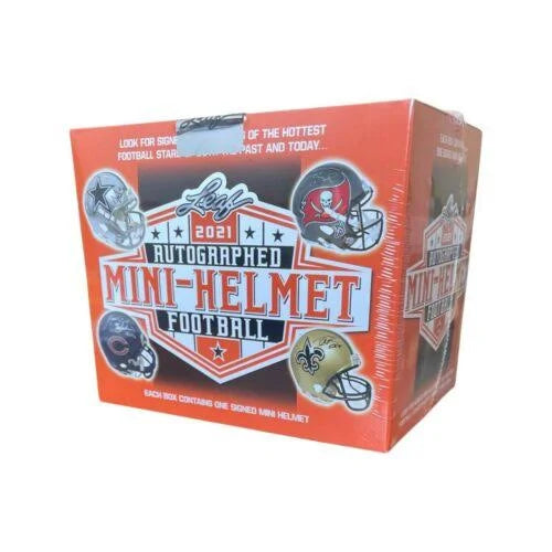 2021 Leaf Football Autographed Mini Helmet