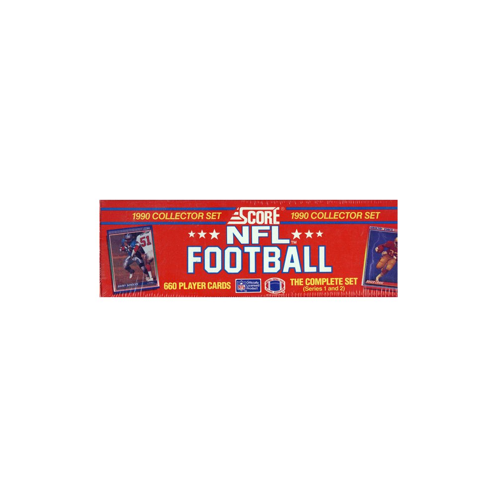 1990 Score NFL Collector Complete Set (Series 1 & 2), Factory Sealed