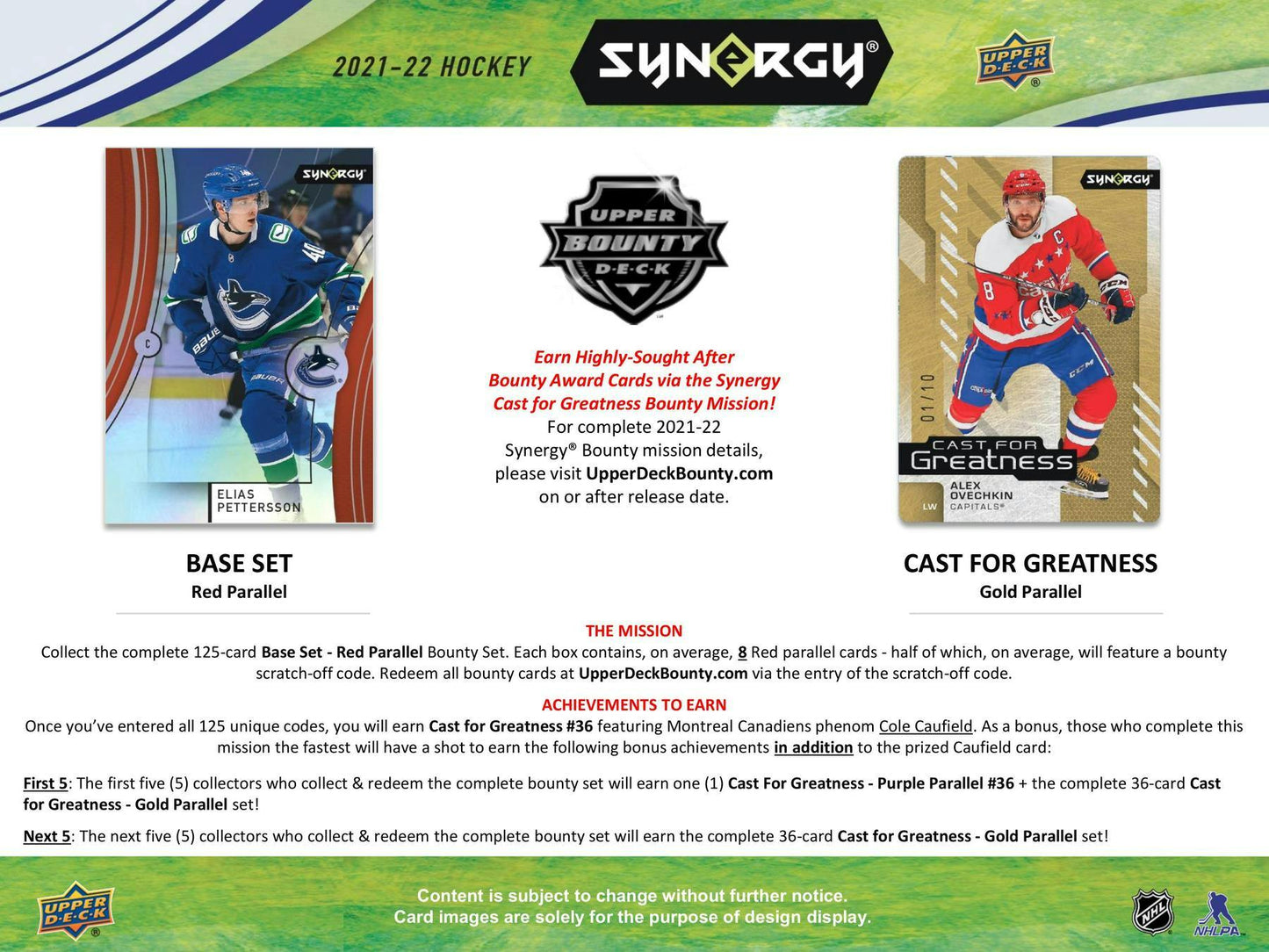 2021-22 Upper Deck Synergy Hockey, Hobby Box