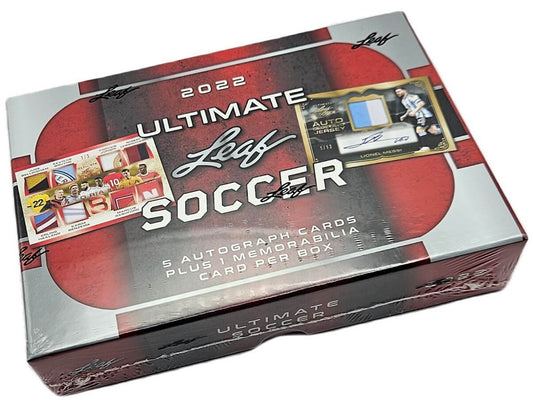 2022 Leaf Ultimate Soccer, Caja de pasatiempos