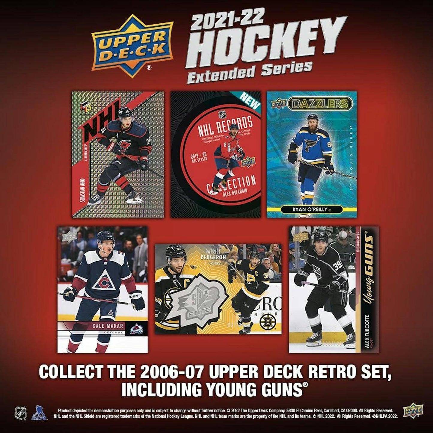 Hockey de la serie extendida Upper Deck 2021-22, Hobby Box