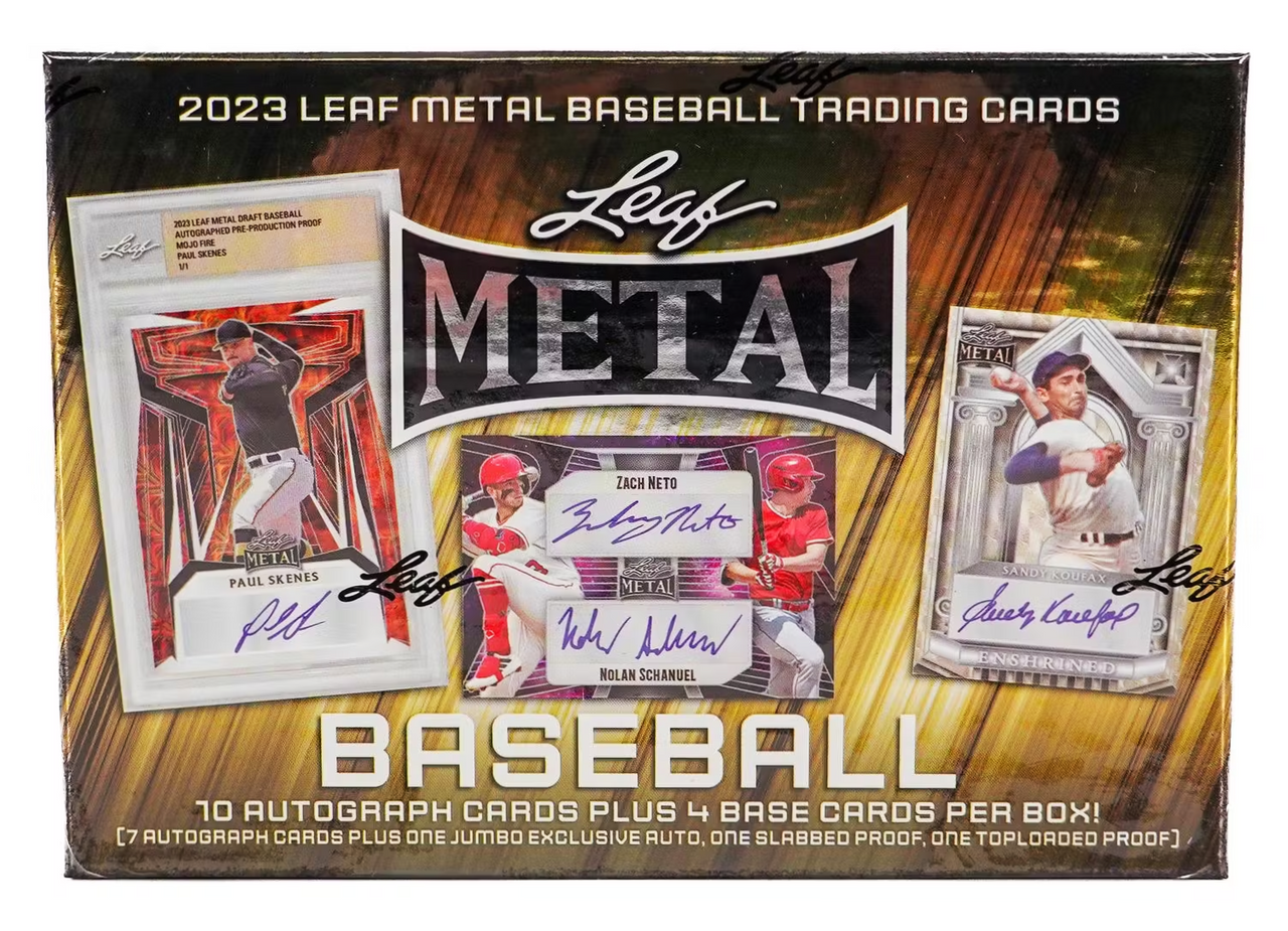 2023 Leaf Metal Baseball, Jumbo Box