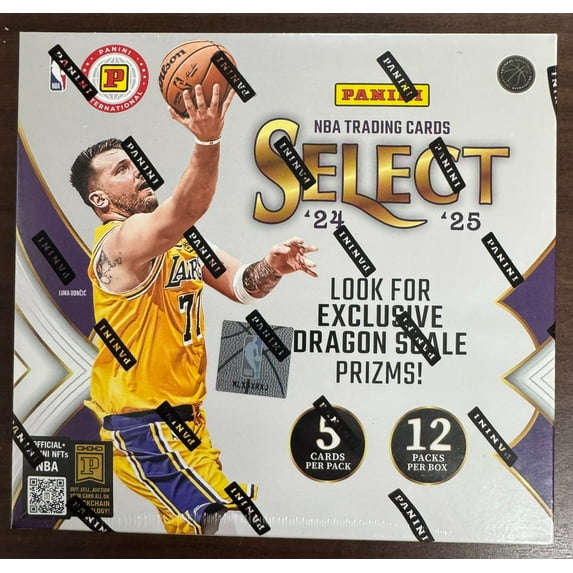 2024-25 Panini Select Basketball International Hobby Box (7/2)