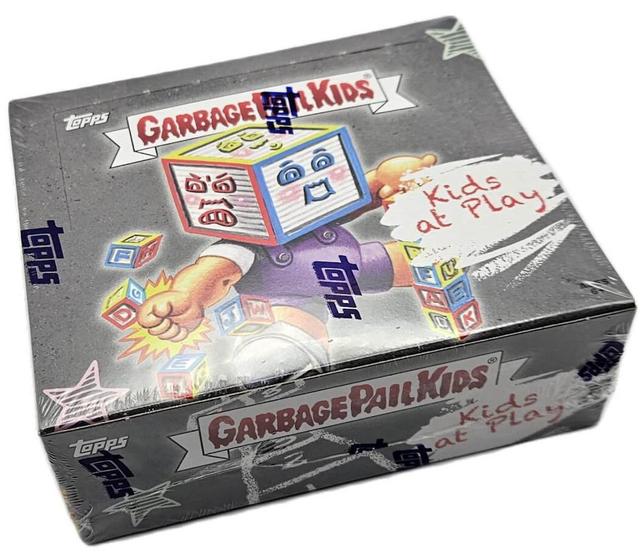 2024 Topps Garbage Pail Kids Serie 1: Caja de pasatiempos para niños jugando