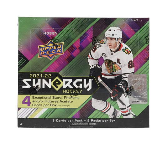 2021-22 Hockey Synergy de cubierta superior, Hobby Box