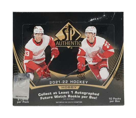 2021-22 Upper Deck SP Authentic Bounty Mission Hockey, Box