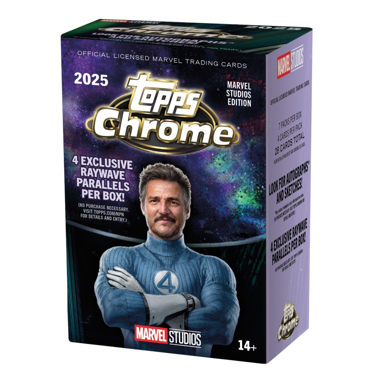 2024-25 Topps Chrome Marvel Studios Blaster 40-Box Case