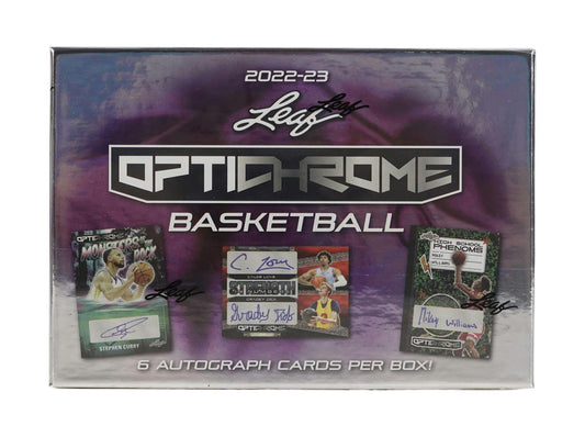 2022-23 Leaf Optichrome Basketball, Hobby Box