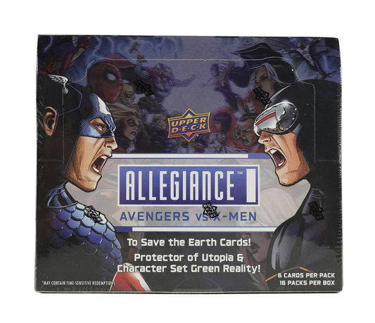 2023 Upper Deck Marvel Allegiance: Avengers vs. X-Men, Hobby Box