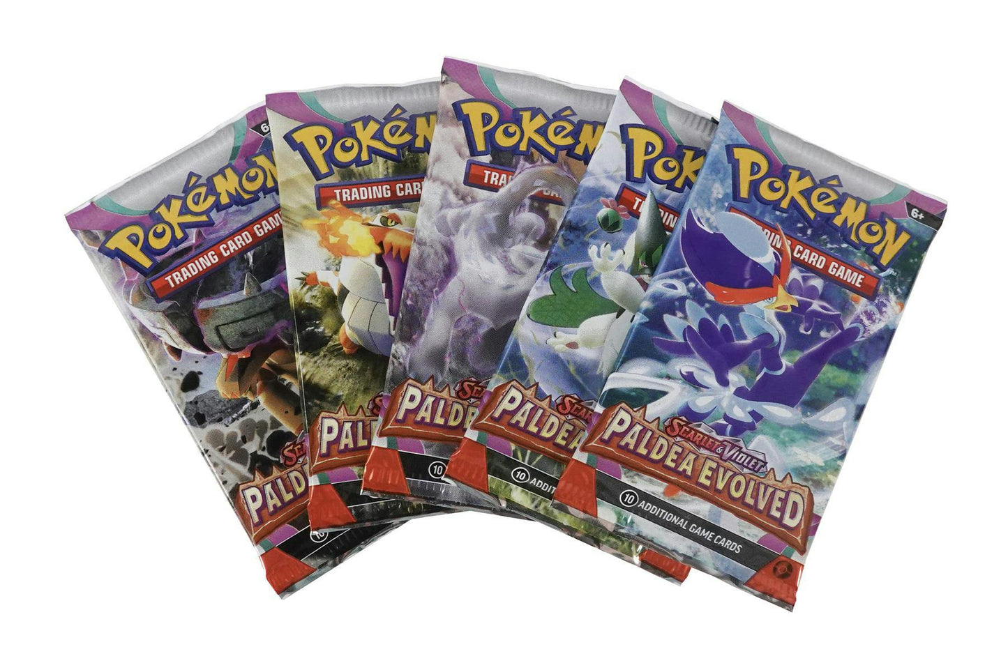 Pokémon Escarlata y Violeta: Paquete de refuerzo evolucionado de Paldea