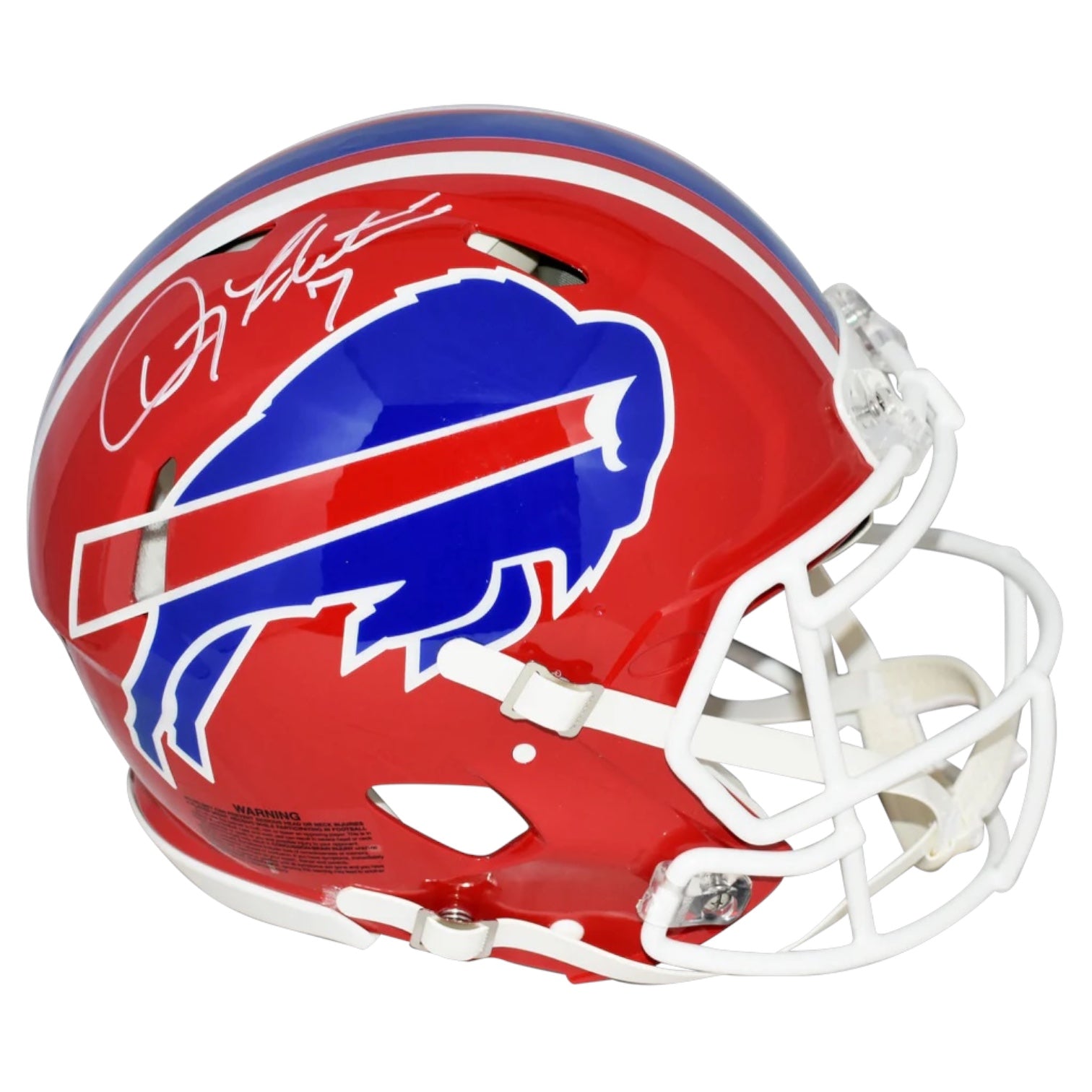 Doug Flutie Autographed Full-Size Authentic Football Helmet (Buffalo Bills) w/ TriStar COA