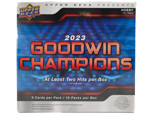 Caja de pasatiempos de campeones Goodwin de cubierta superior 2023