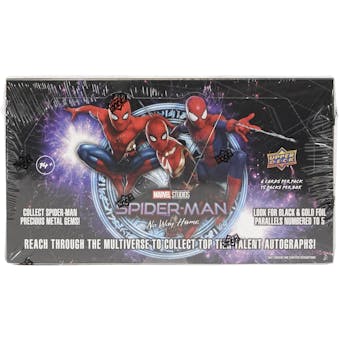 2023 Cubierta superior Marvel Spider-Man No Way Home, Hobby Box