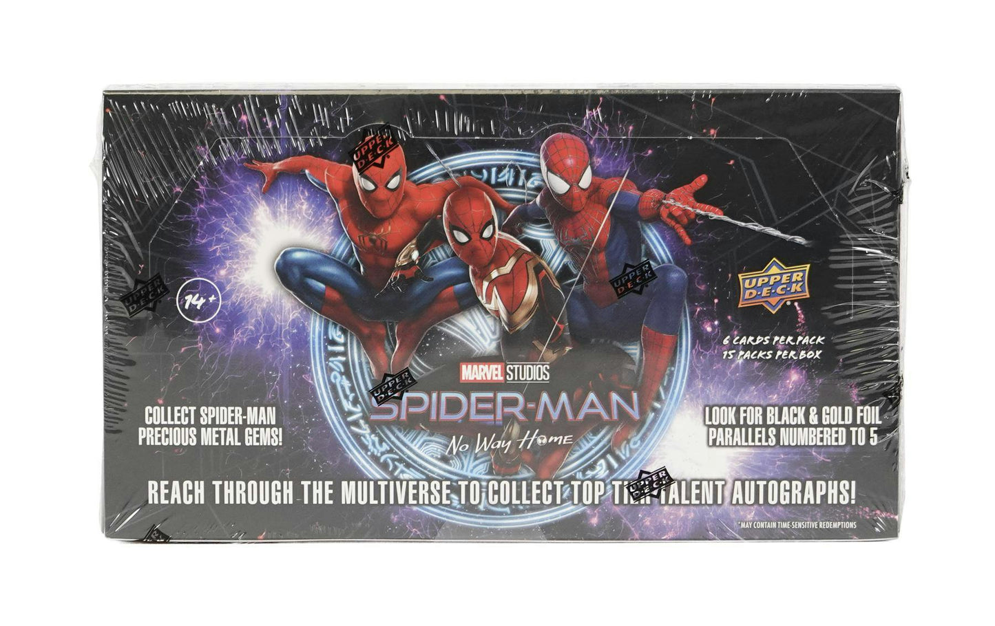 2023 Upper Deck Marvel Spider-Man No Way Home, Hobby Box