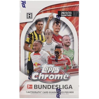 2022-23 Topps Chrome Bundesliga Fútbol, ​​Hobby Box