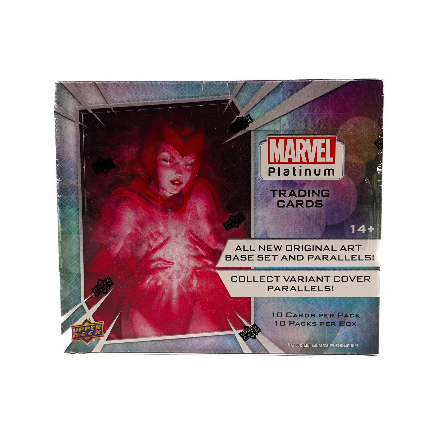 Tarjetas coleccionables Marvel Platinum de Upper Deck 2024, caja de pasatiempos