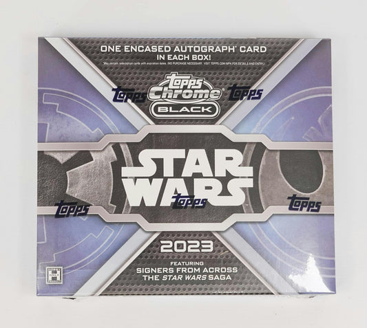 2023 Topps Star Wars Chrome Black, Hobby Box