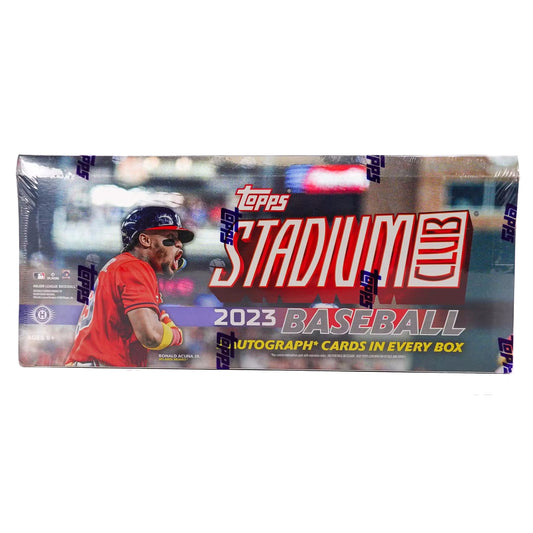 2023 Topps Stadium Club Baseball, Hobby Box