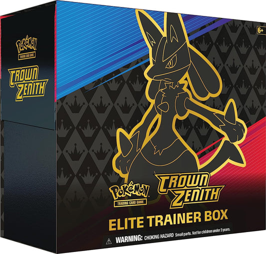 Pokémon TCG: Caja de entrenador de élite Crown Zenith 