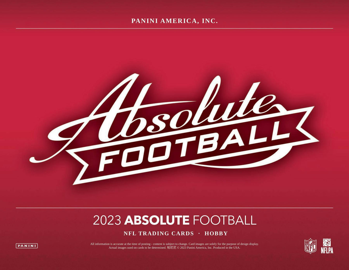 2023 Panini Absolute Football, Hobby Mini-Box