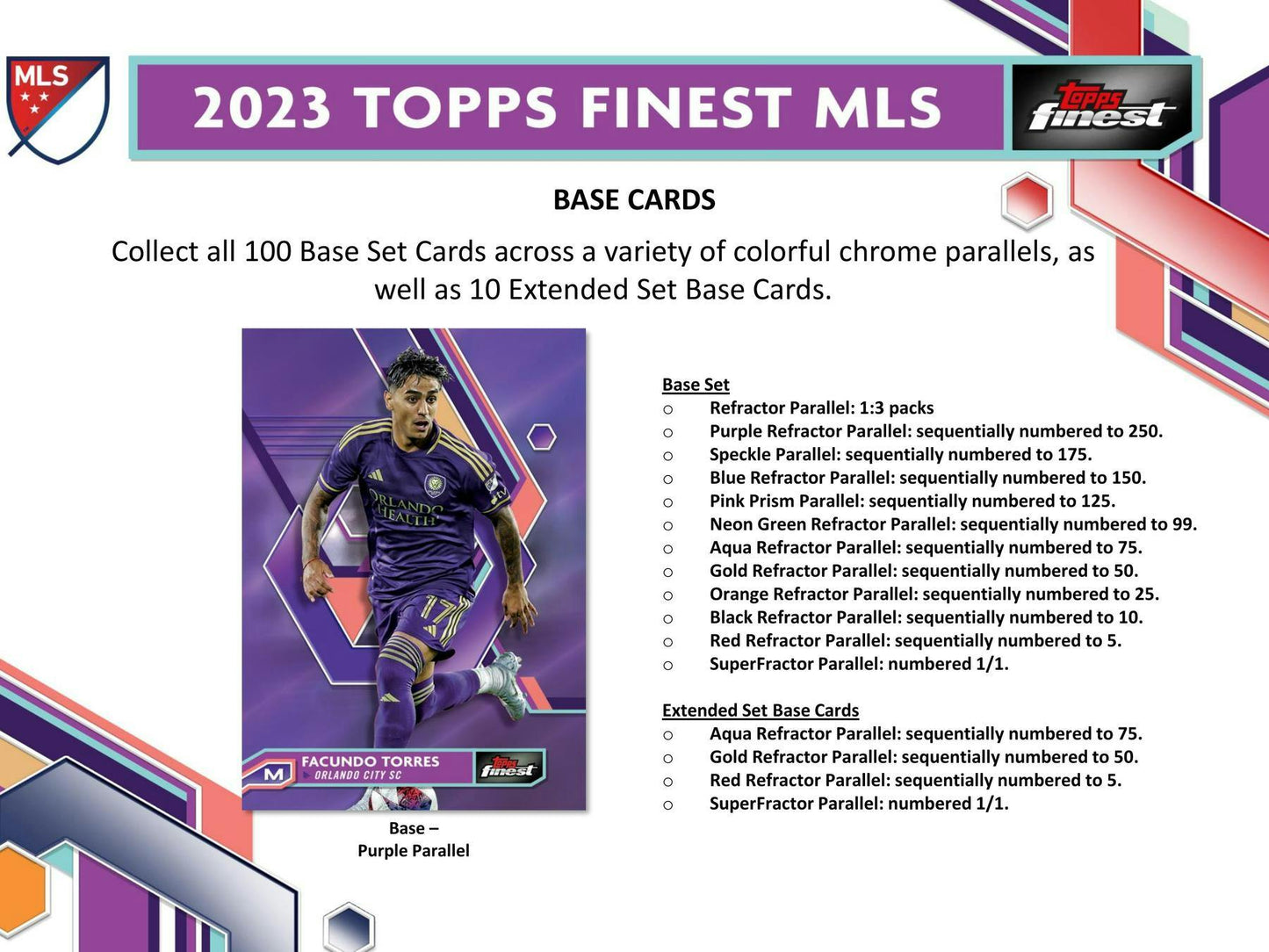 2023 Topps MLS Major League Soccer Finest Soccer, Hobby Box