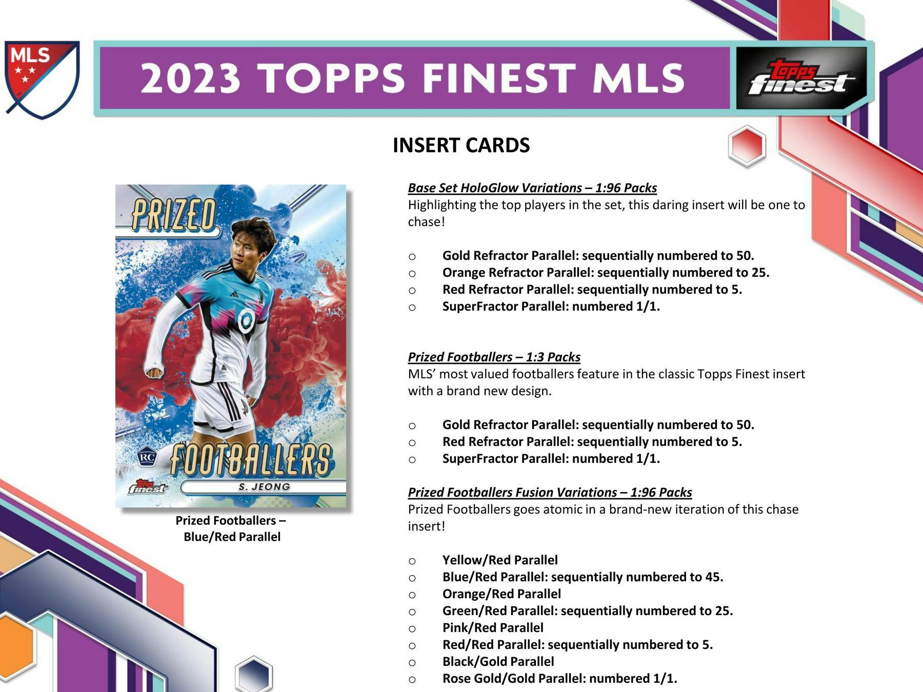2023 Topps MLS Major League Soccer El mejor fútbol, ​​Hobby Box
