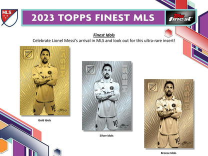 2023 Topps MLS Major League Soccer Finest Hobby Box