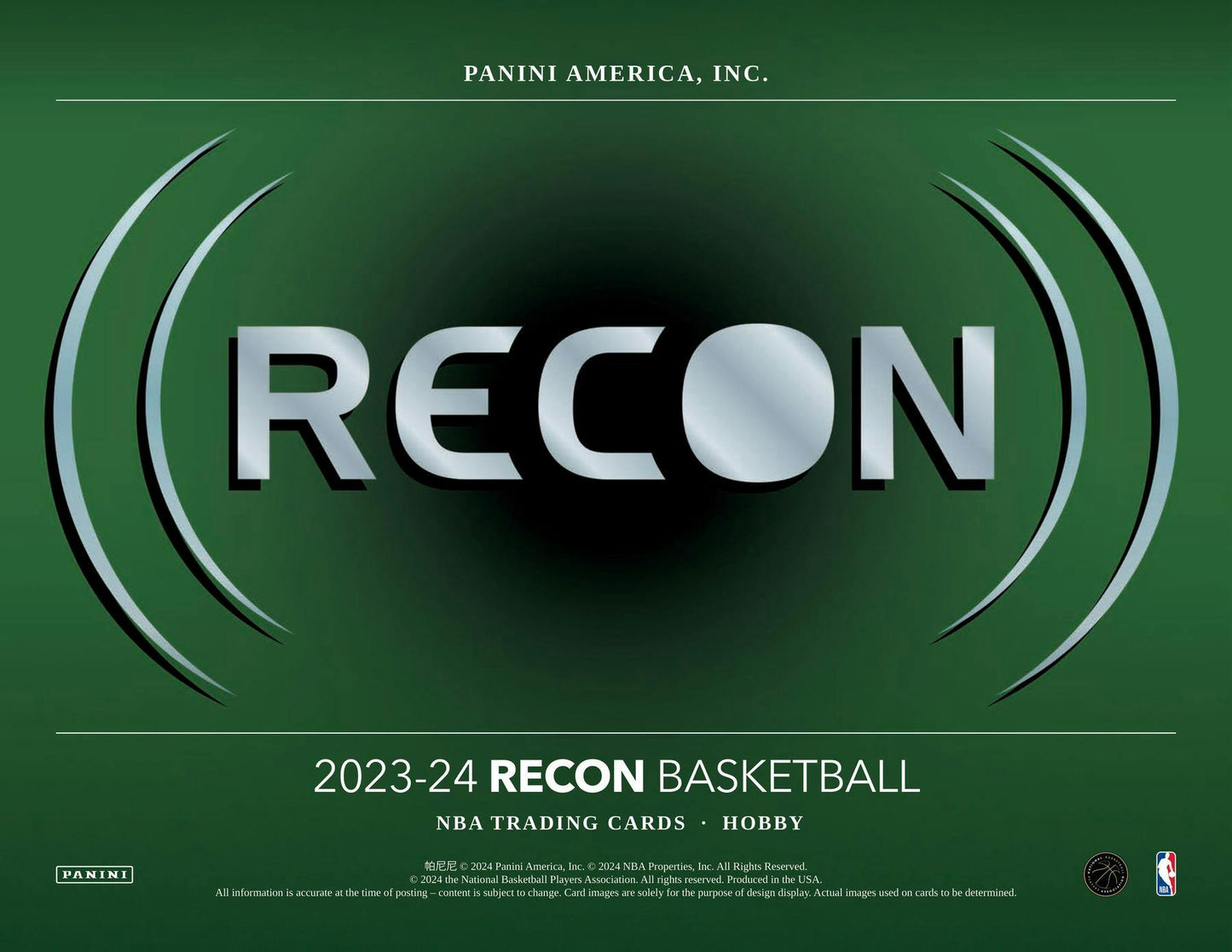 2023-24 Panini RECON Basketball, Hobby Box