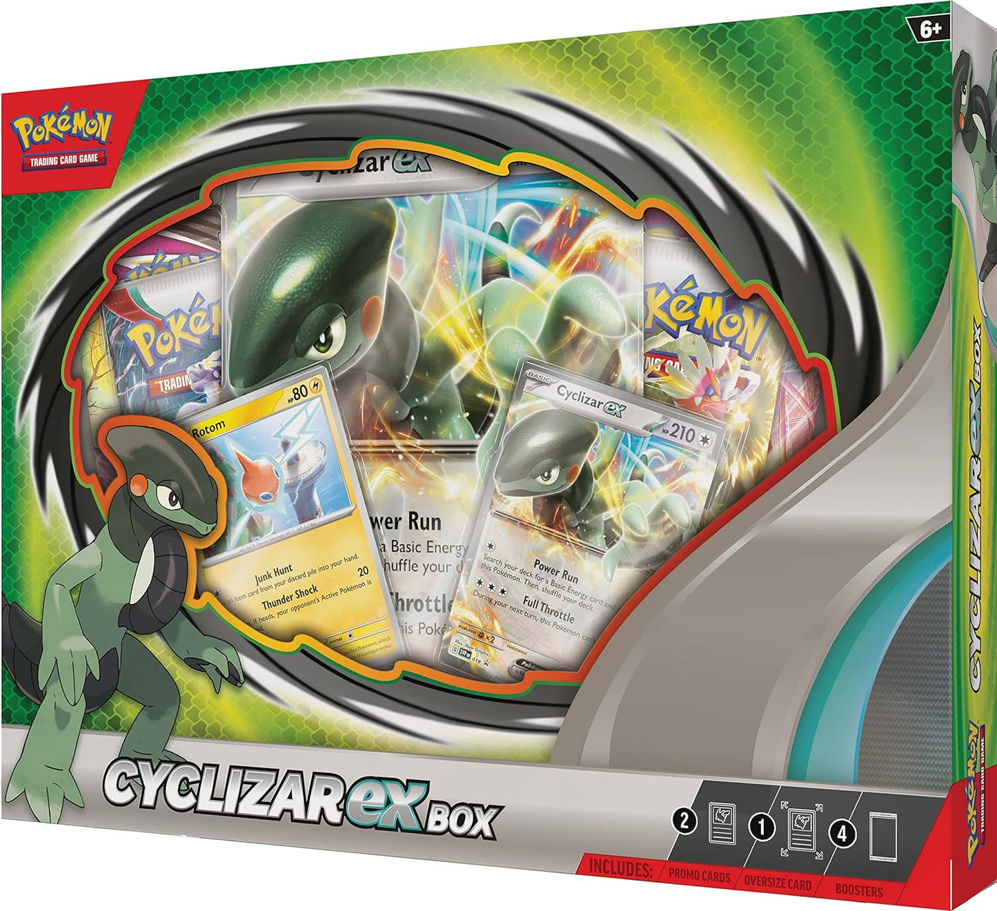Pokémon TCG: Cyclizar EX Box (4 paquetes) 