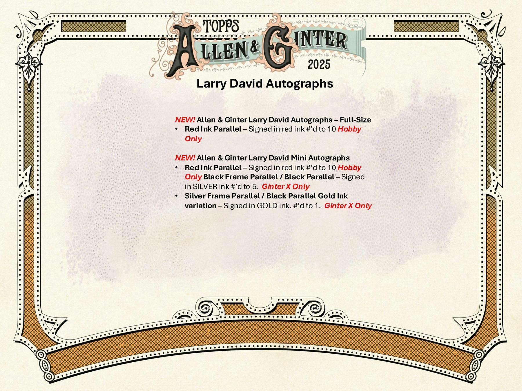 2025 Topps Allen & Ginter Baseball 8-Pack Blaster Box (12/3)