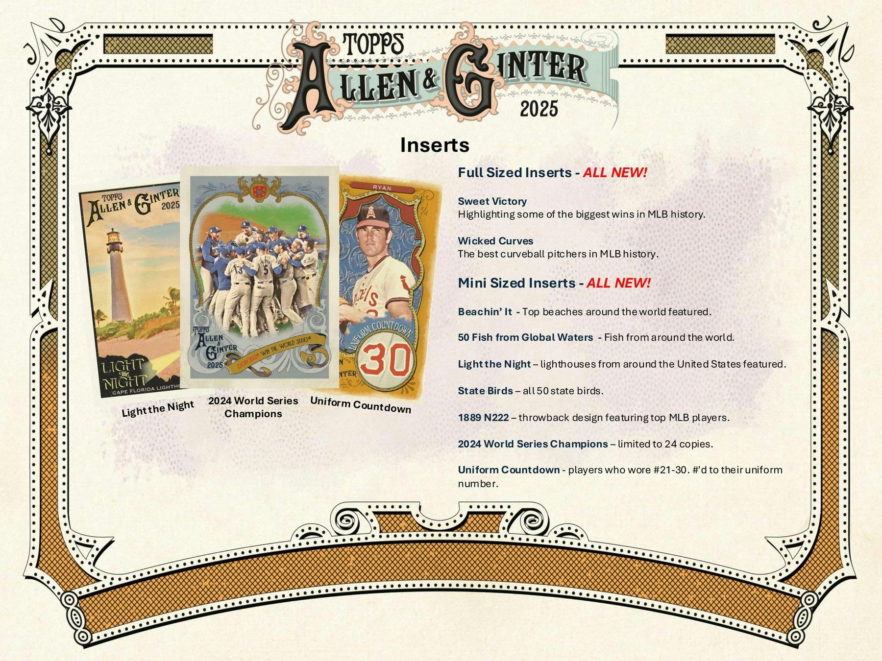 2025 Topps Allen & Ginter Baseball 8-Pack Blaster Box (12/3)
