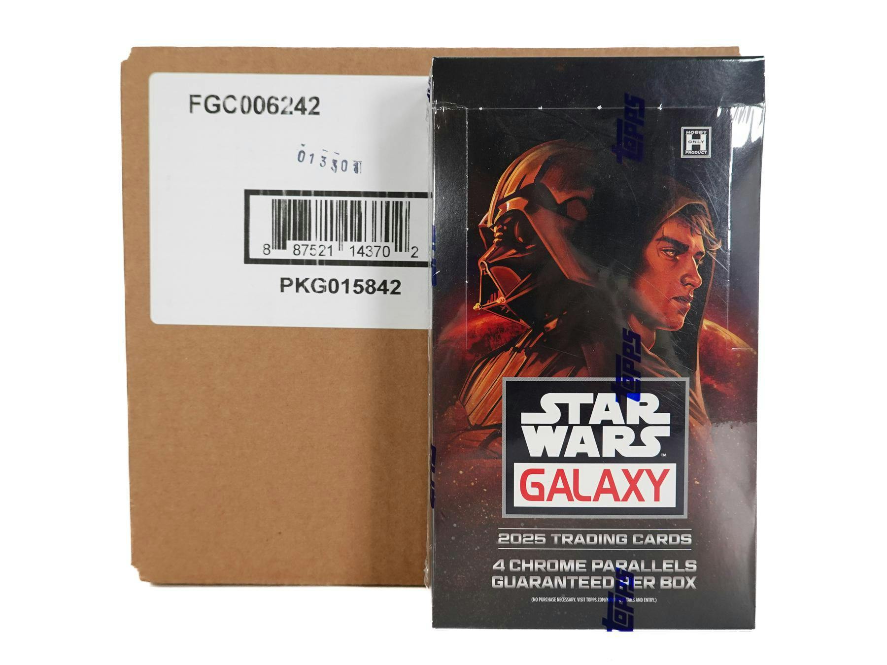 2025 Topps Star Wars Chrome Galaxy 12-Box Hobby Case (12/10)