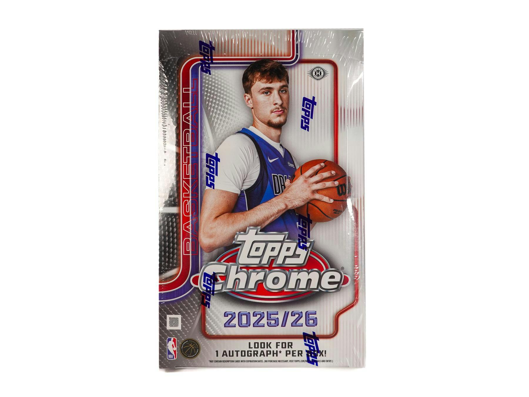 2025-26 Topps Chrome Basketball Hobby Box (12/18)