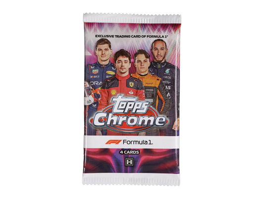 2023 Topps Chrome Formula 1 Racing, Hobby Pack