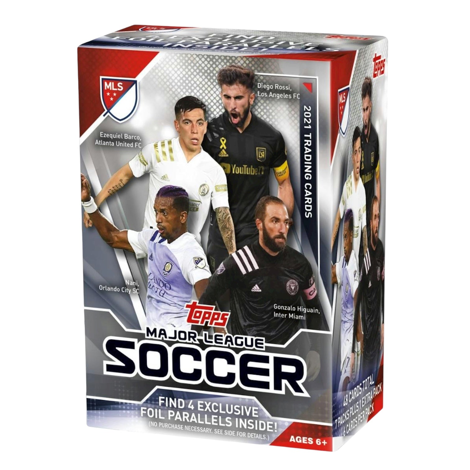 2021 Topps MLS Major League Soccer 8-Pack Blaster Box