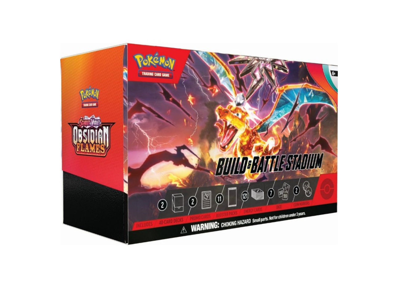 Pokémon TCG: Obsidian Flames Build & Battle Stadium